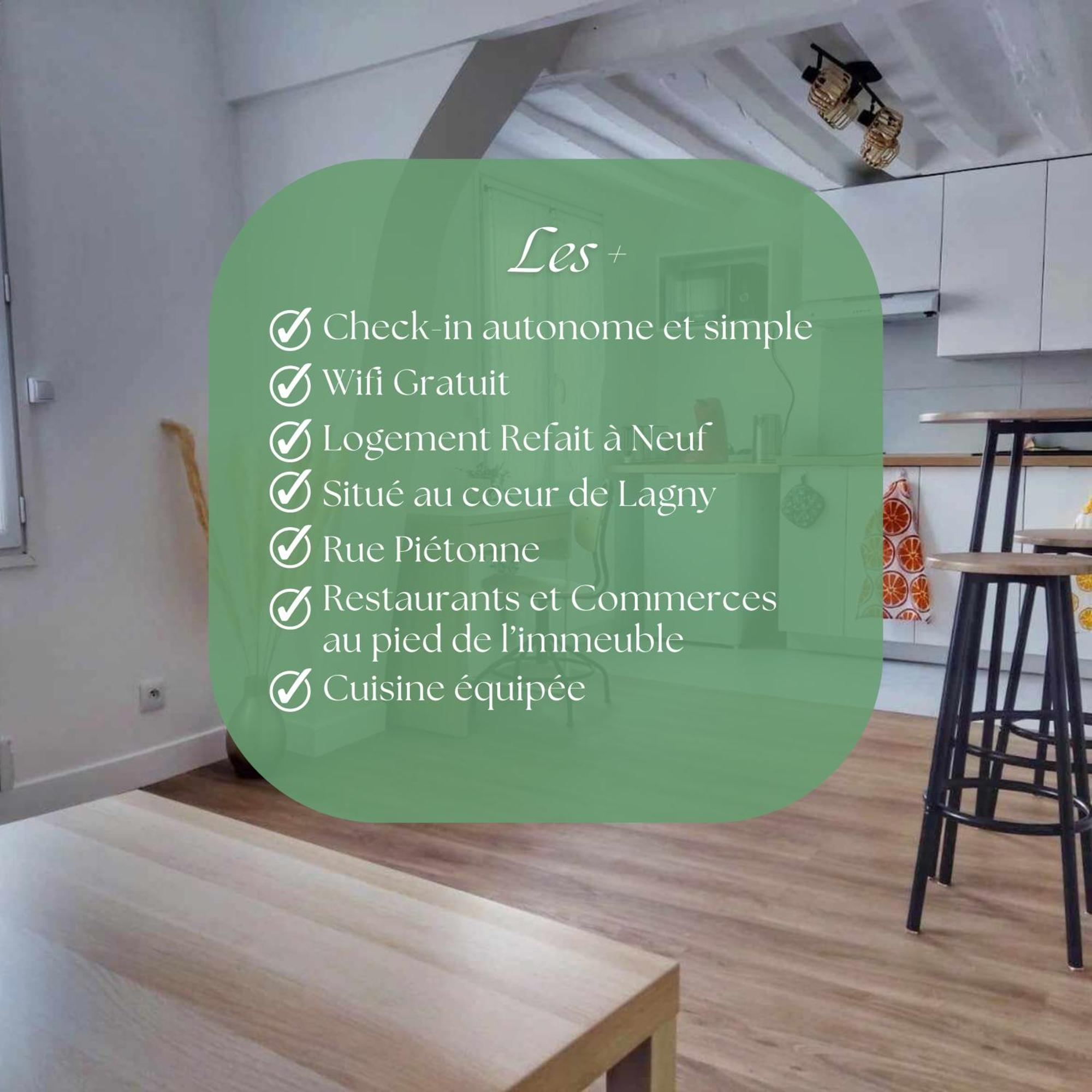 Au P'Tit Lagny - Rue Pietonne Apartment Exterior photo